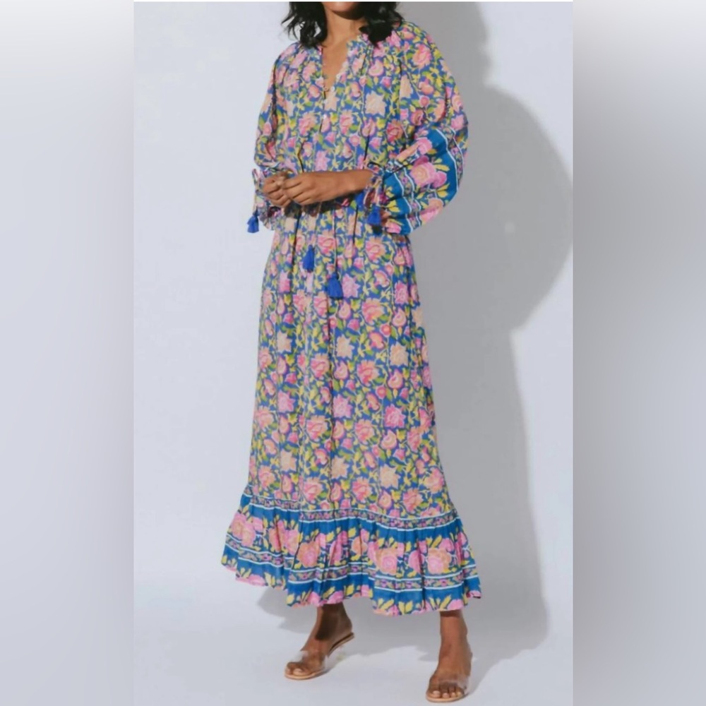 Cleobella
Hilo Caftan Dress
Tahiti Block Print, S
